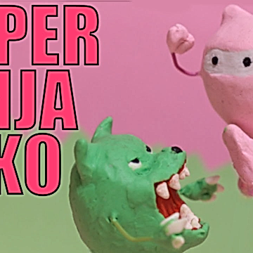 Постер: Кошка суперниндзя